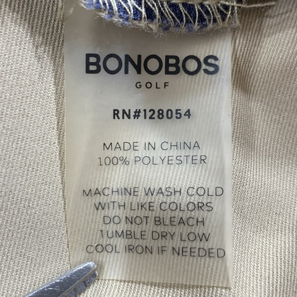 Bonobos Golf Pants Mens 33x31 Slim Khaki Beige Chino Performance Fit Lightweight - Picture 4 of 10